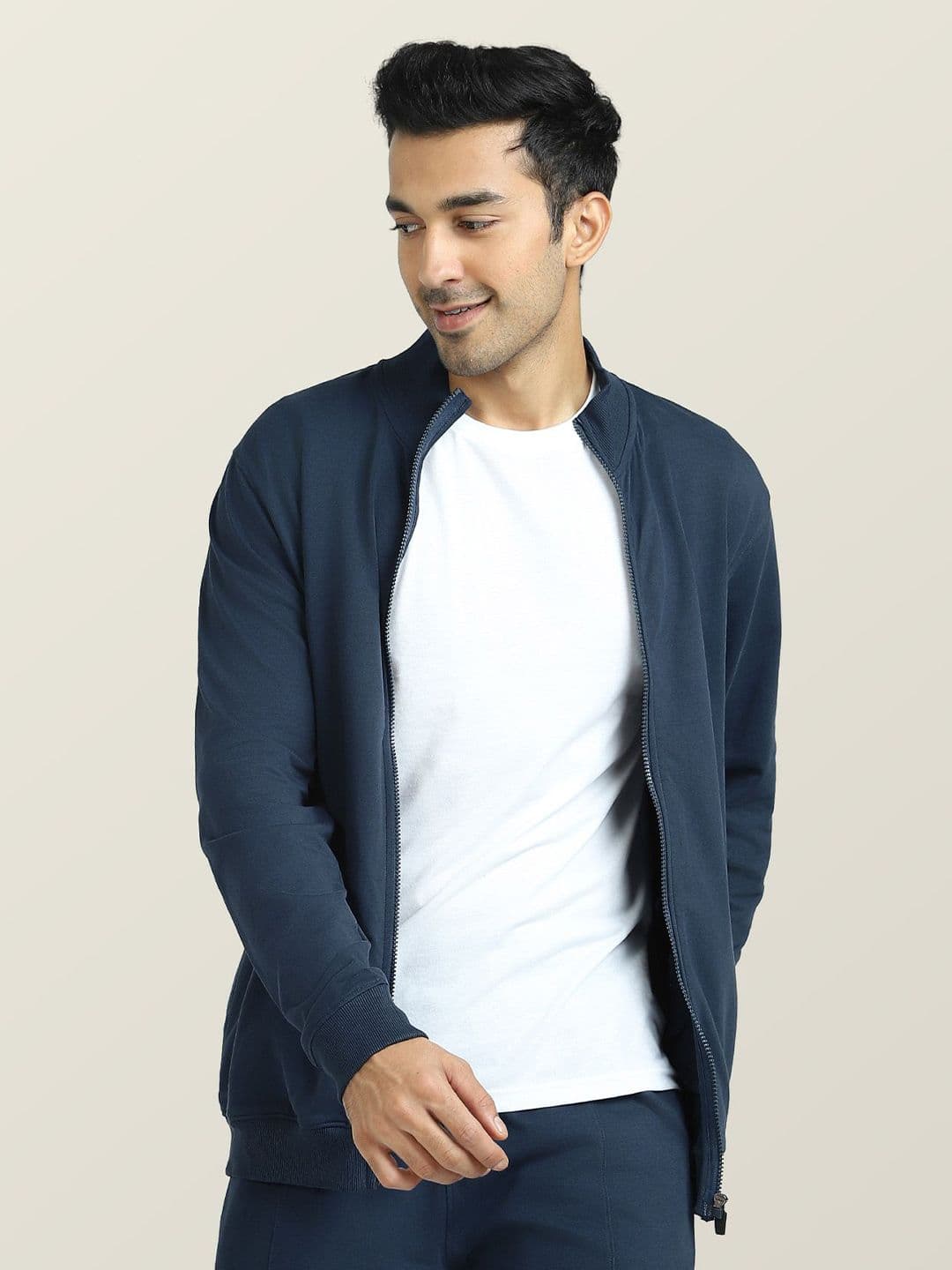 XYXX Men Antimicrobial Open Front Jacket - view 1