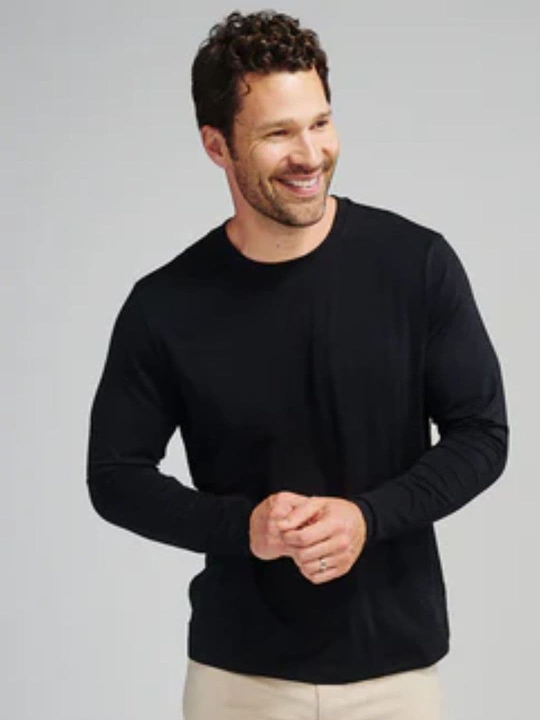 inner element Men Extended Sleeves Bio Finish Pockets T-shirt - view 1