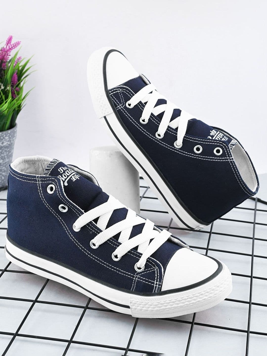 The Roadster Lifestyle Co Women Lace Up Lightweight Casual Sneakers - view 1
