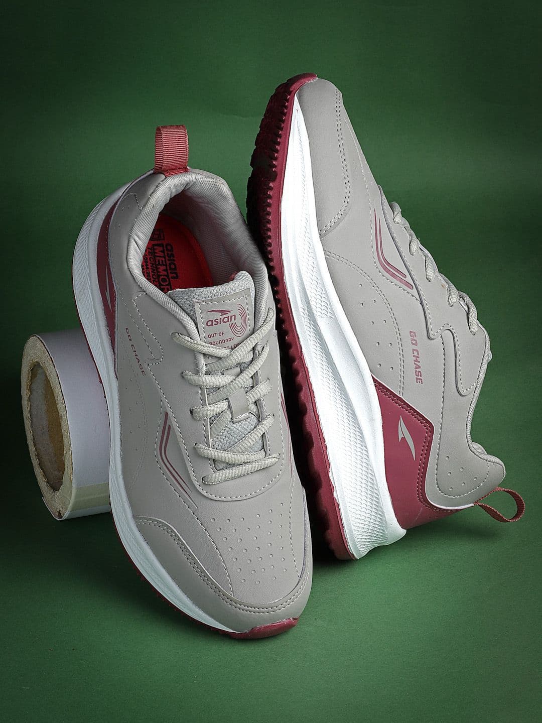 ASIAN Women Lace-Ups Running Non-Marking Shoes - view 1