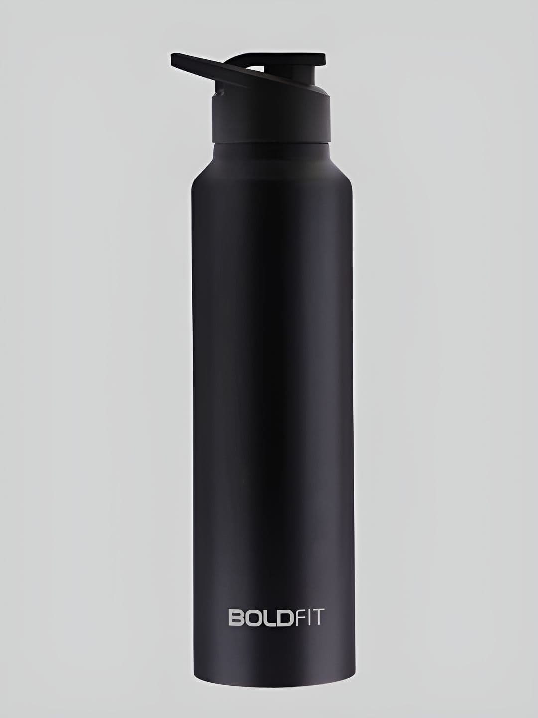 BOLDFIT Black Sipper Water Bottle Steel 1 Litre - view 1