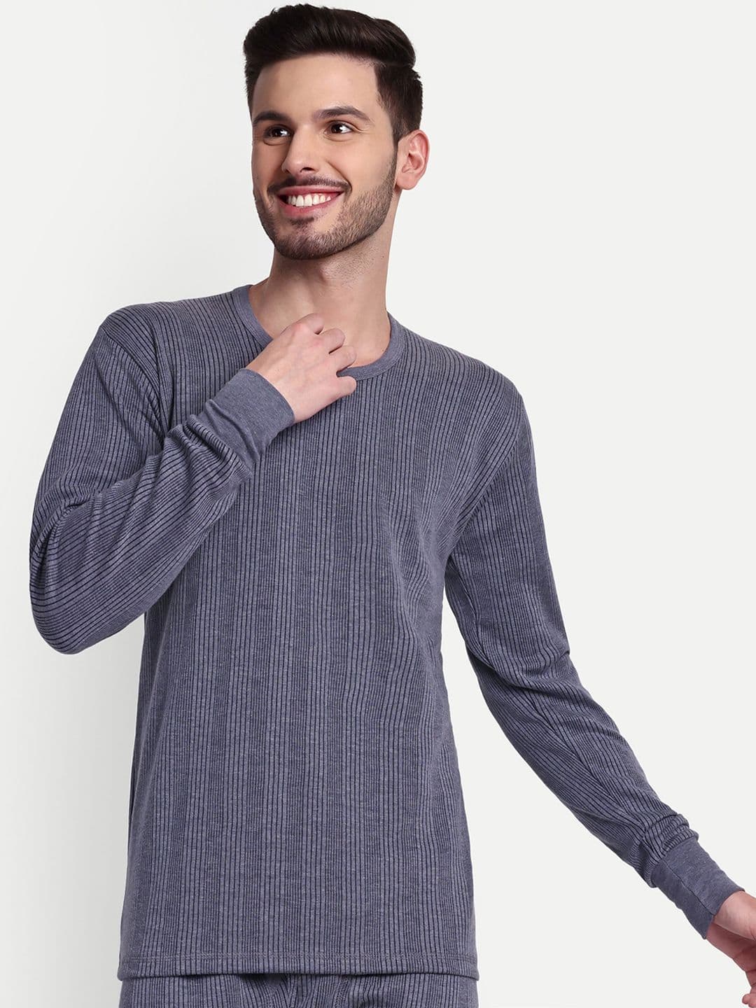 ZEFFIT Ribbed Cotton Thermal Top - view 1