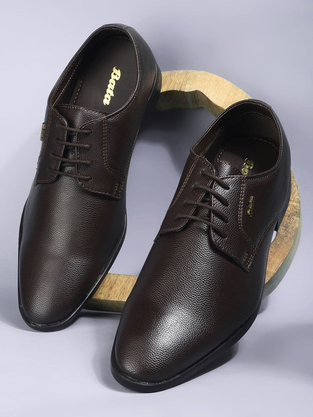 Bata Men Leather Derby Formal Shoes - view 1