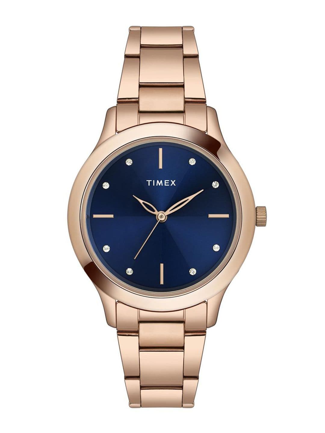 Timex Round 21mm Blue Dial Analog Women Watch - TWEL98SMU08 - view 1