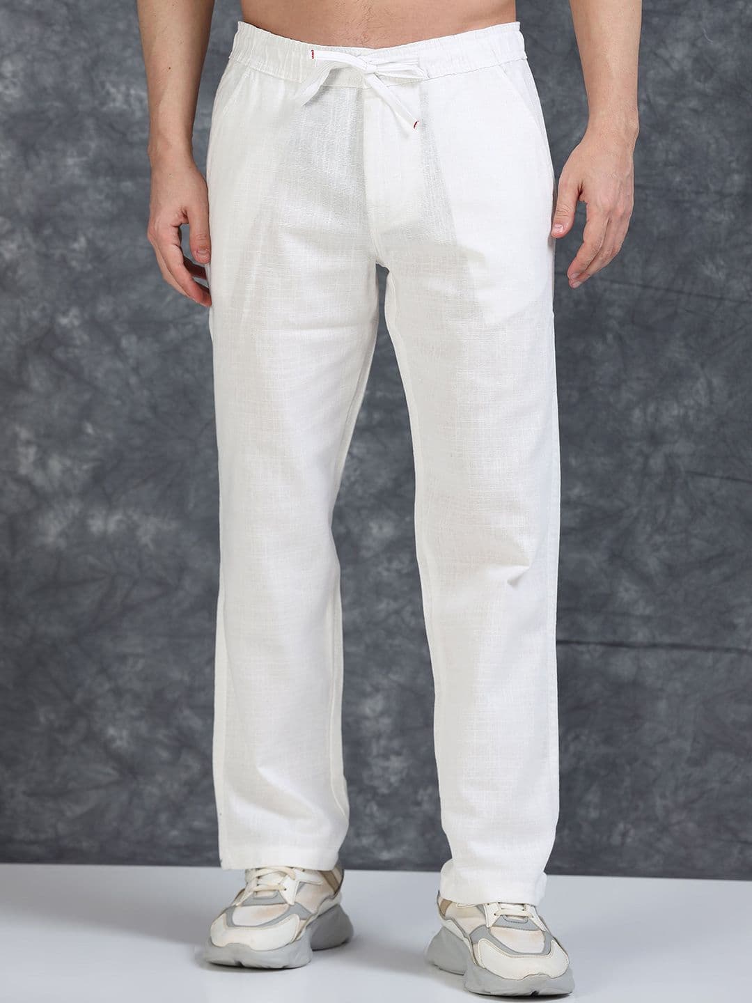The Roadster Lifestyle Co. Men Relaxed Fit Mid Rise Trousers - view 1