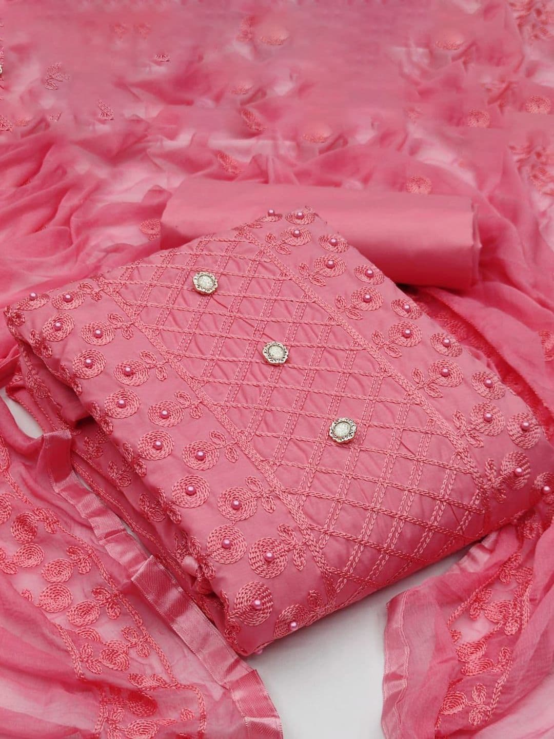 Suha Unstitched Dress Material - view 1