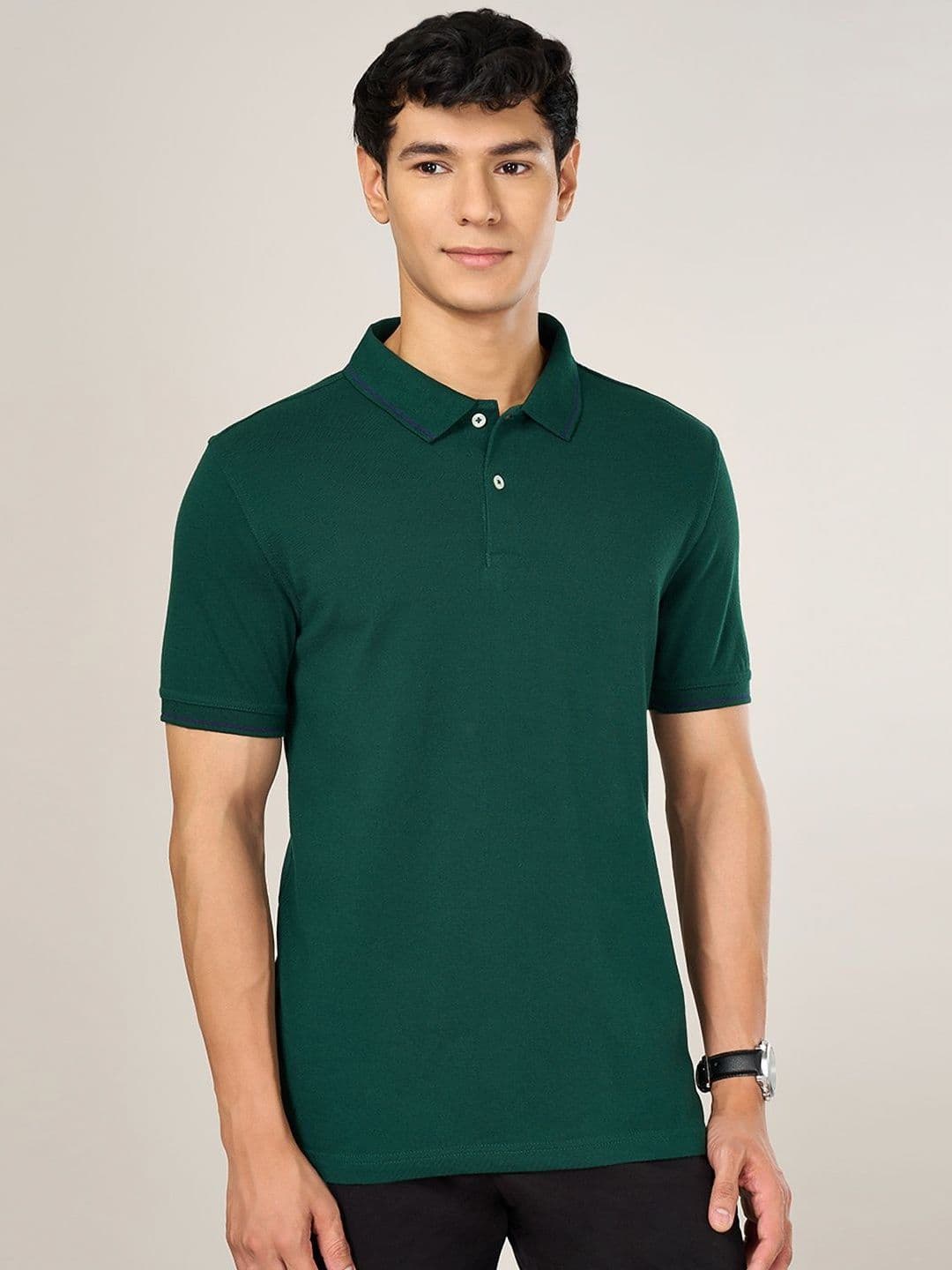 BYFORD by Pantaloons Men Pockets Slim Fit T-shirt - view 1
