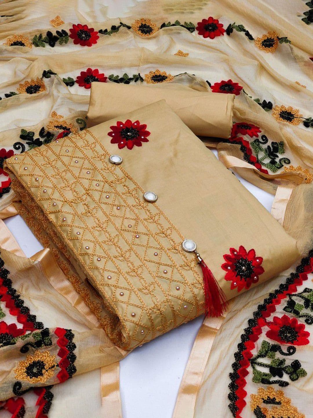 Suha Unstitched Dress Material - view 1