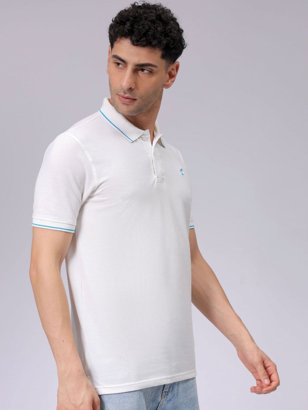 The Indian Garage Co Men Polo Collar Pockets T-shirt - view 1