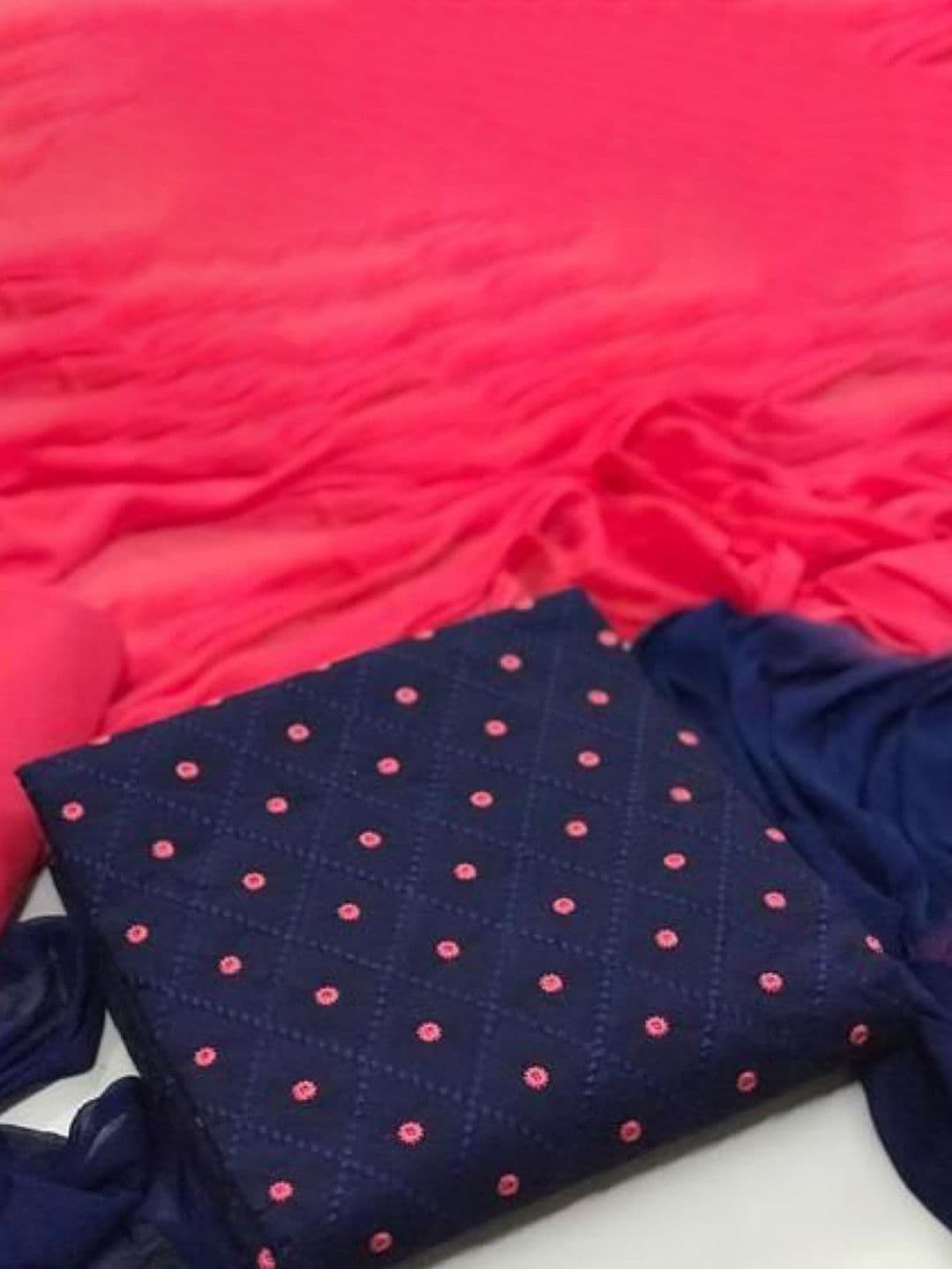 Suha Unstitched Dress Material - view 1