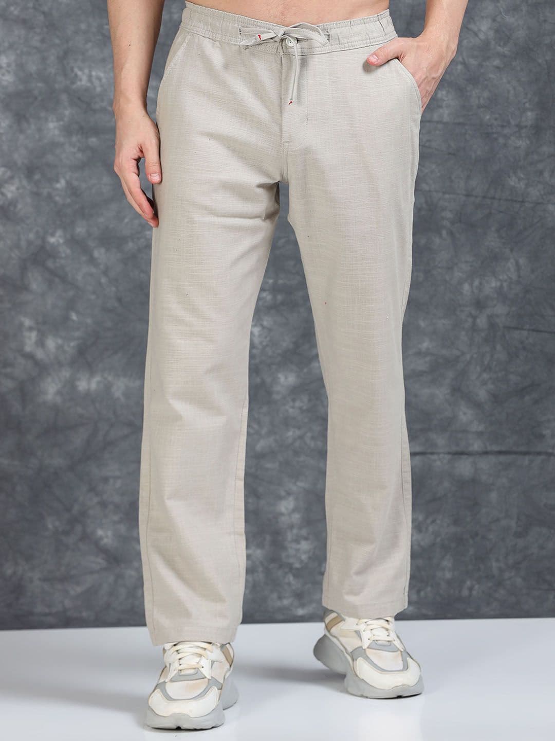 The Roadster Lifestyle Co Men Loose Fit Trousers - view 1