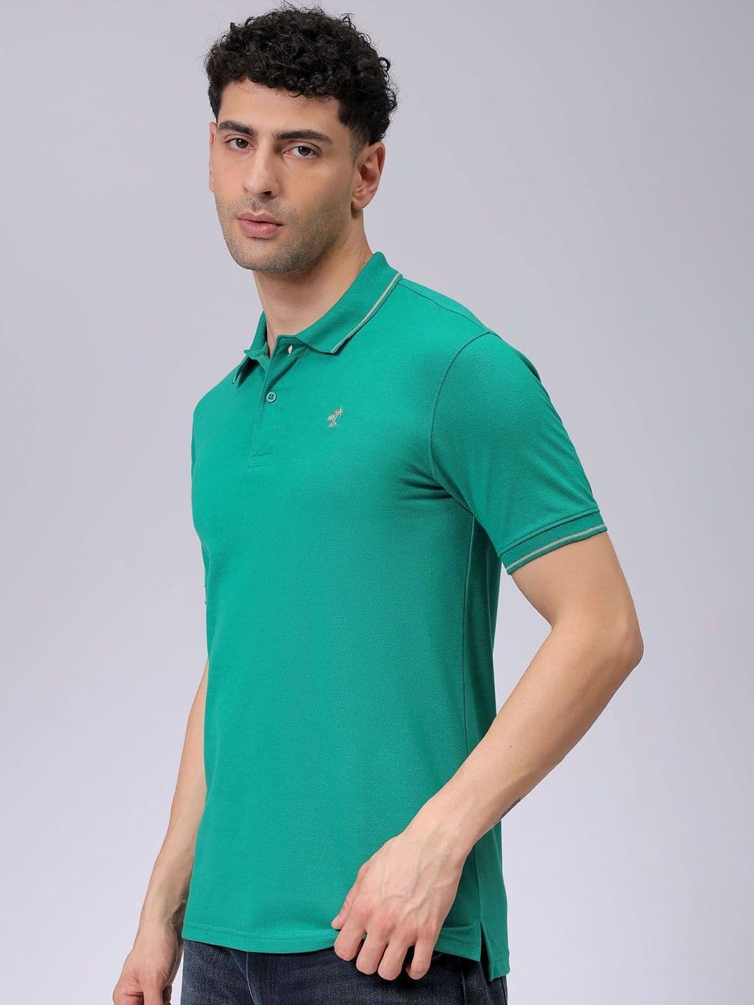 The Indian Garage Co Men Polo Collar T-shirt - view 1