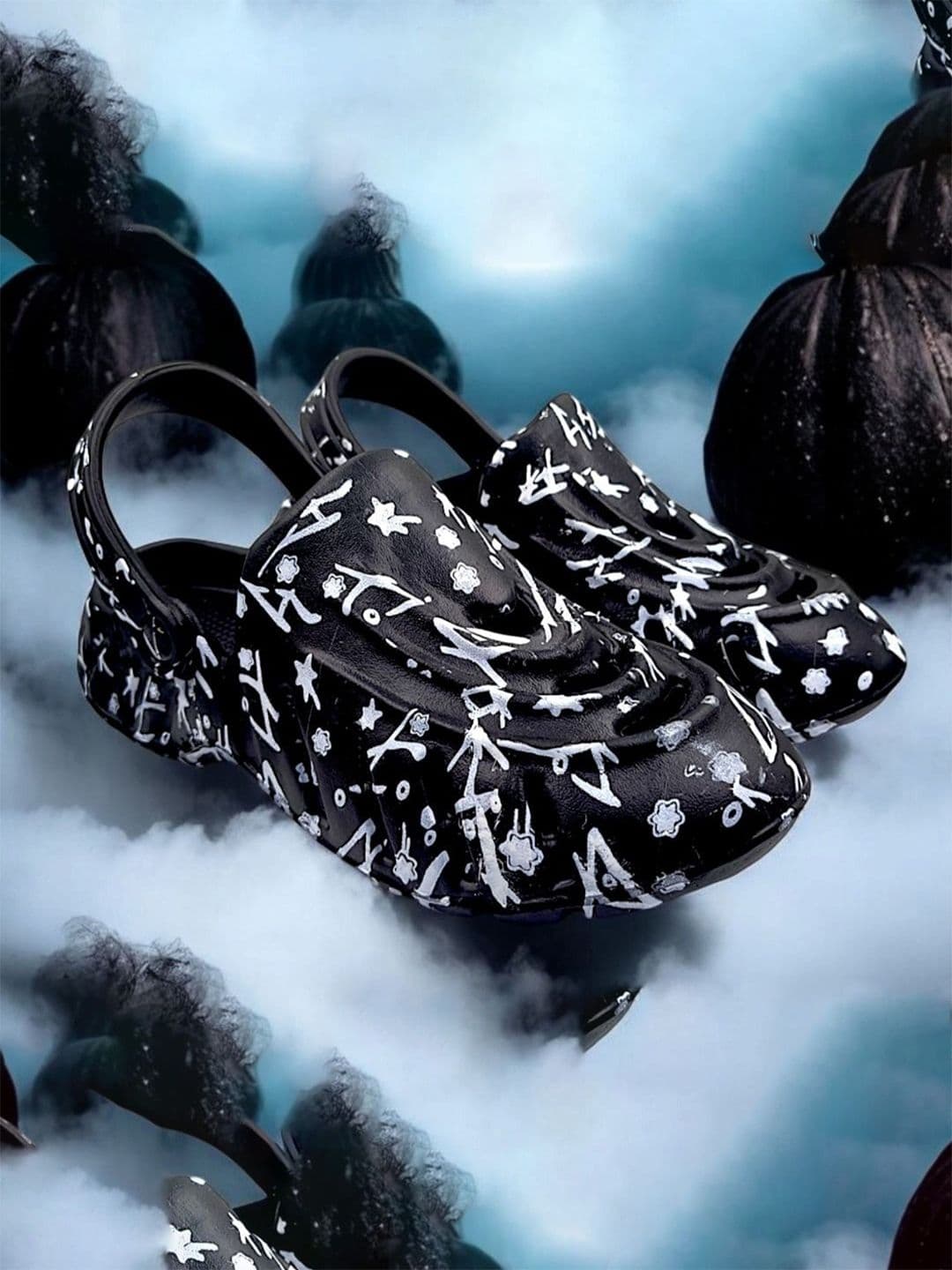 KAPYANSH Men Printed Rubber Clogs - view 1