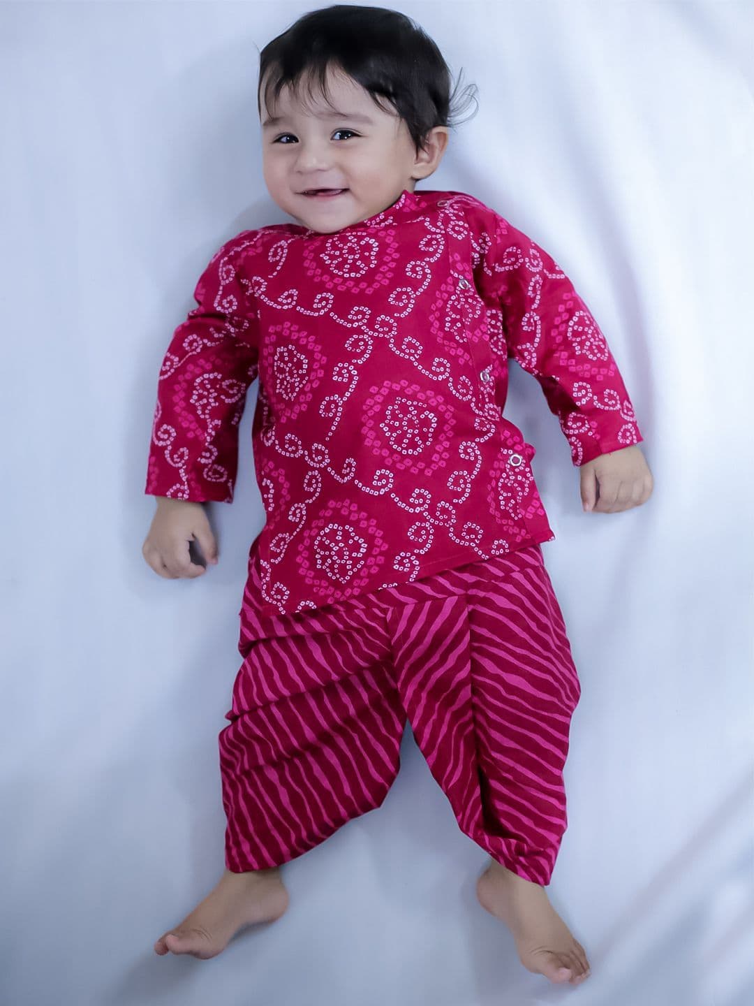 BownBee Boys Printed Kurta & Dhoti Pants - view 1