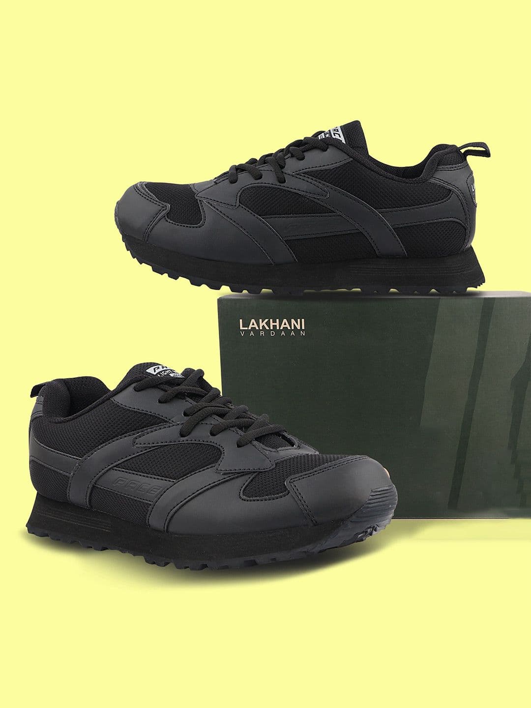 FLYO Men Walking Lace-Ups Non-Marking Shoes - view 1