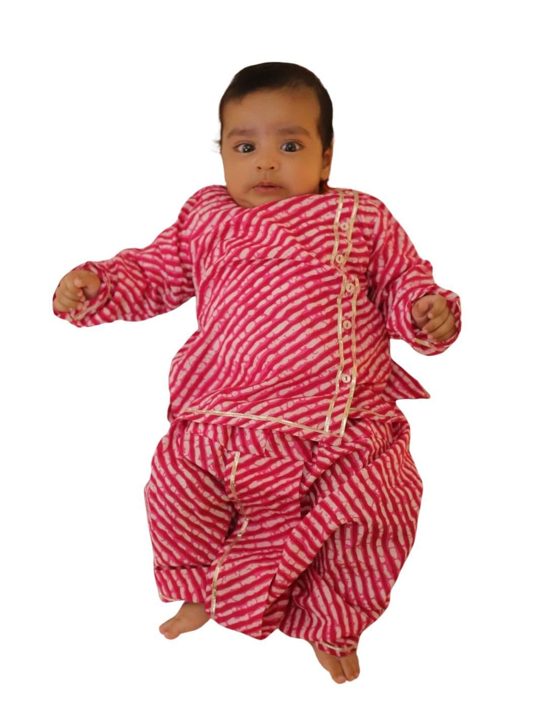 BownBee Boys Printed Top with Dhoti Pants - view 1
