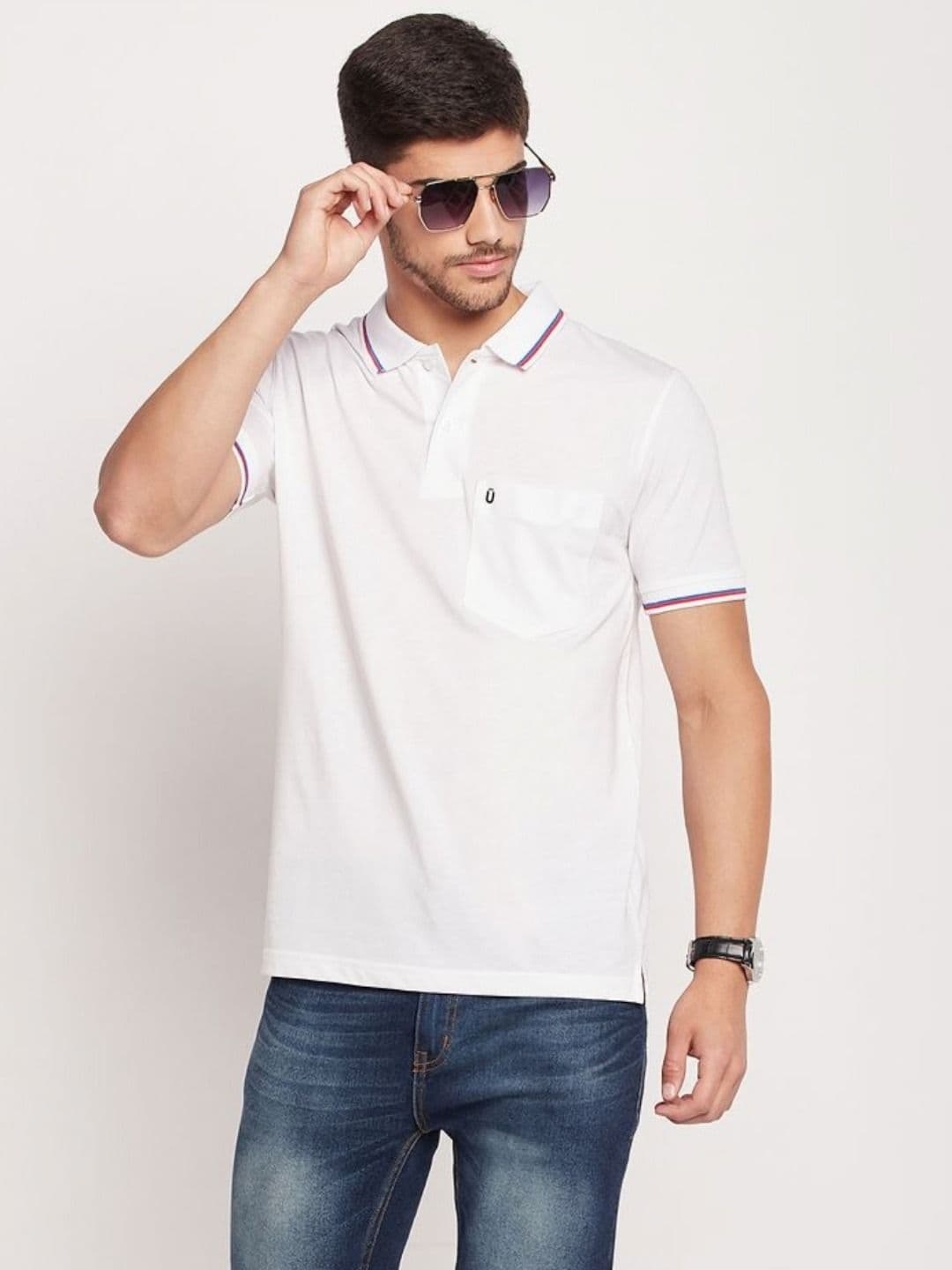 UNIBERRY Men Polo Collar T-shirt - view 1