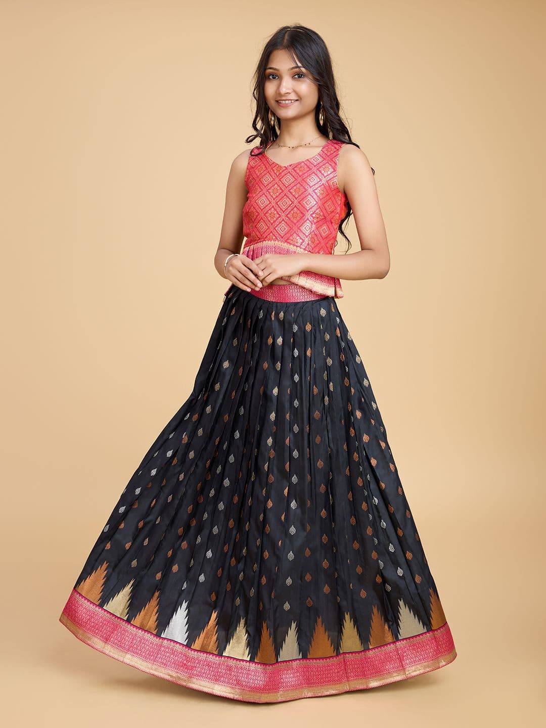 Tasarika Girls Ready to Wear Lehenga & - view 1
