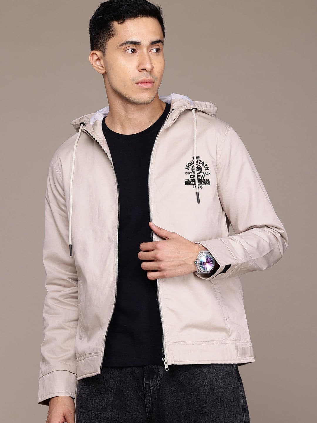 The Roadster Lifestyle Co. Hooded Tailored Jacket - view 1
