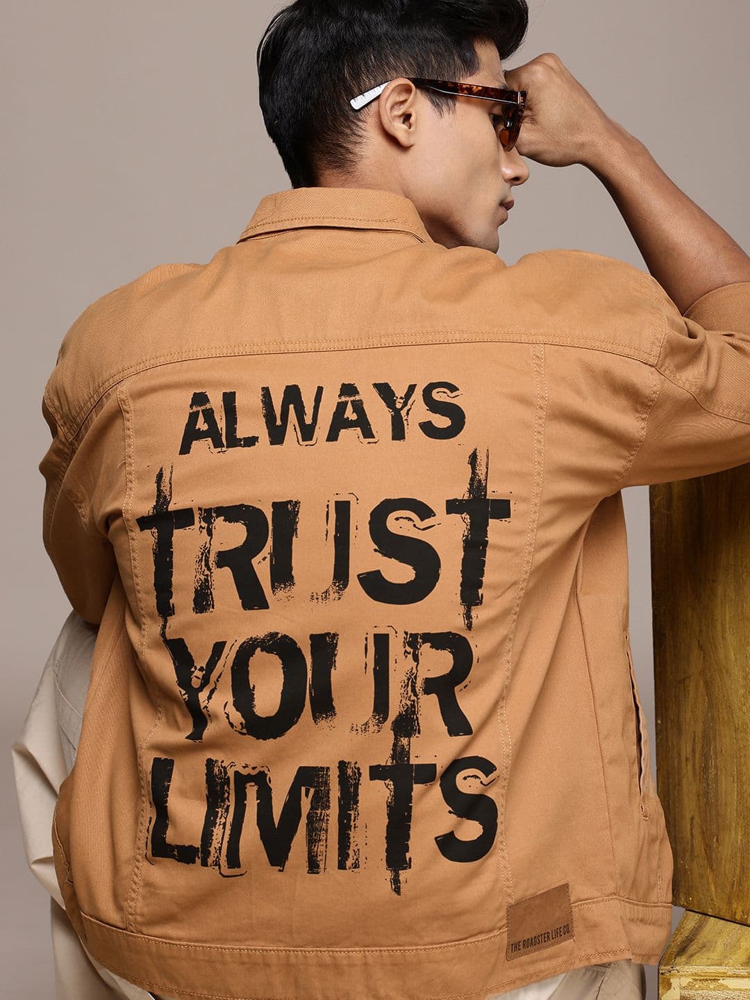 The Roadster Life Co. Printed Pure Cotton Tailored Jacket - view 1