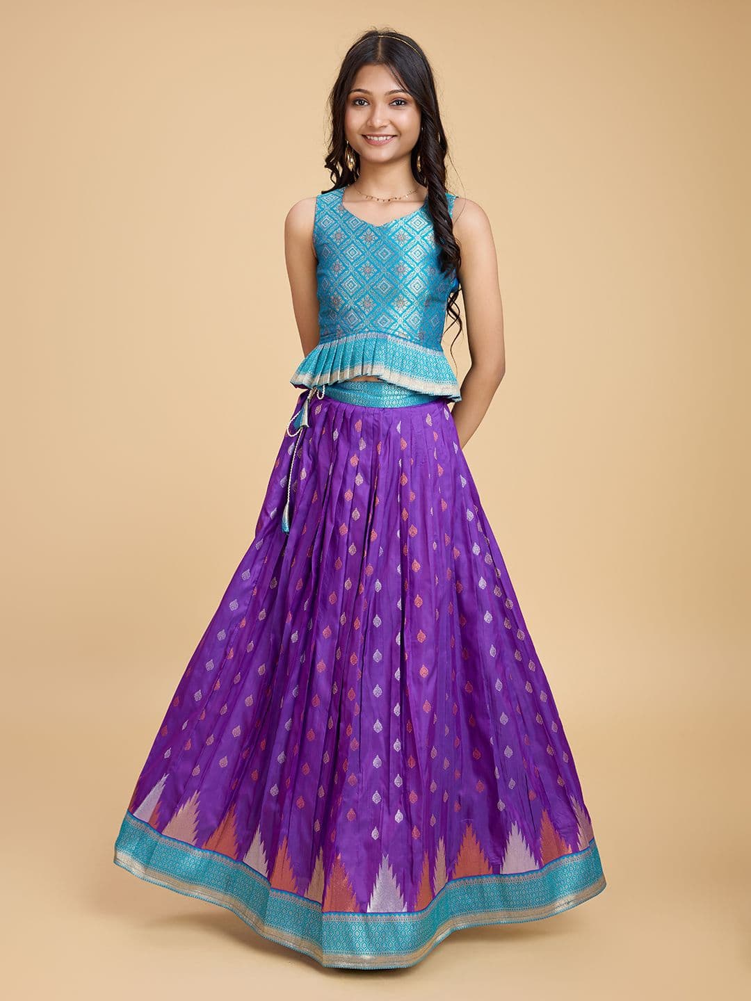 Tasarika Girls Ready to Wear Lehenga & - view 1