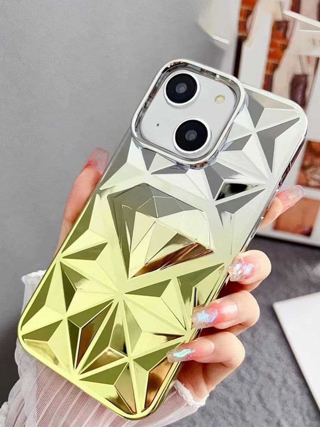 Luxury Kase Conversational Printed iPhone 15 Back Case Mobile Accessories - view 1