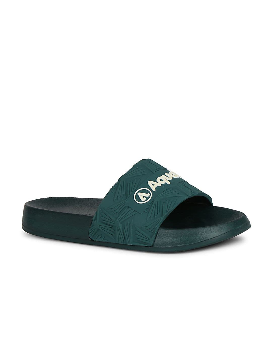 Aqualite Men Printed Rubber Sliders - view 1