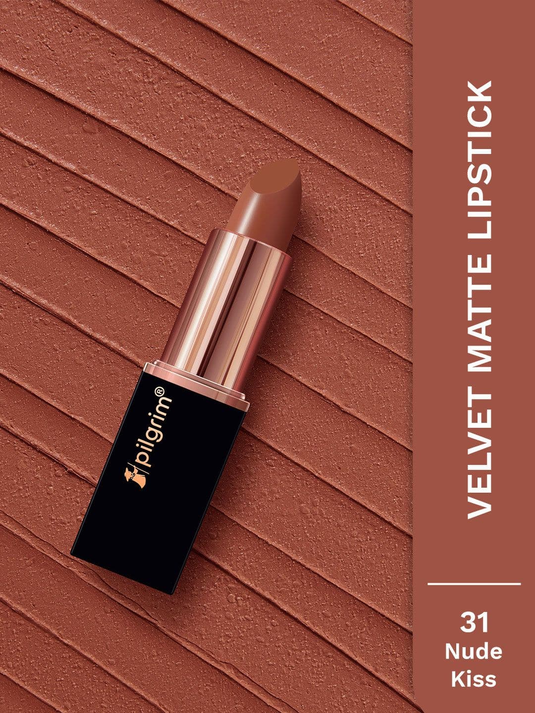 Pilgrim Matte Bullet Intense Colour Transferproof & Smudgeproof Lipstick - Nude Kiss 31 - view 1