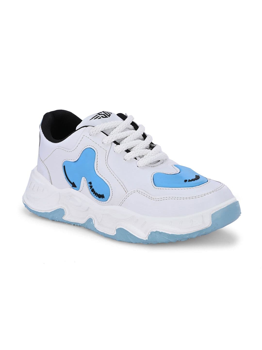 SHOE DAY Men Mesh Walking Non-Marking Lace-Ups Shoes - view 1