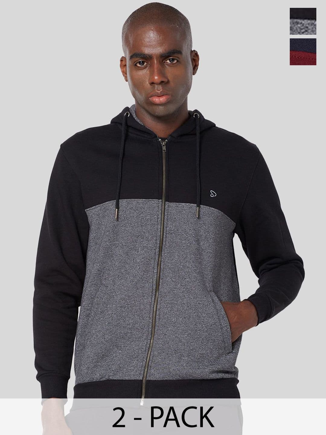 SPORTO Men Colourblocked Cotton Outdoor Jacket - view 1