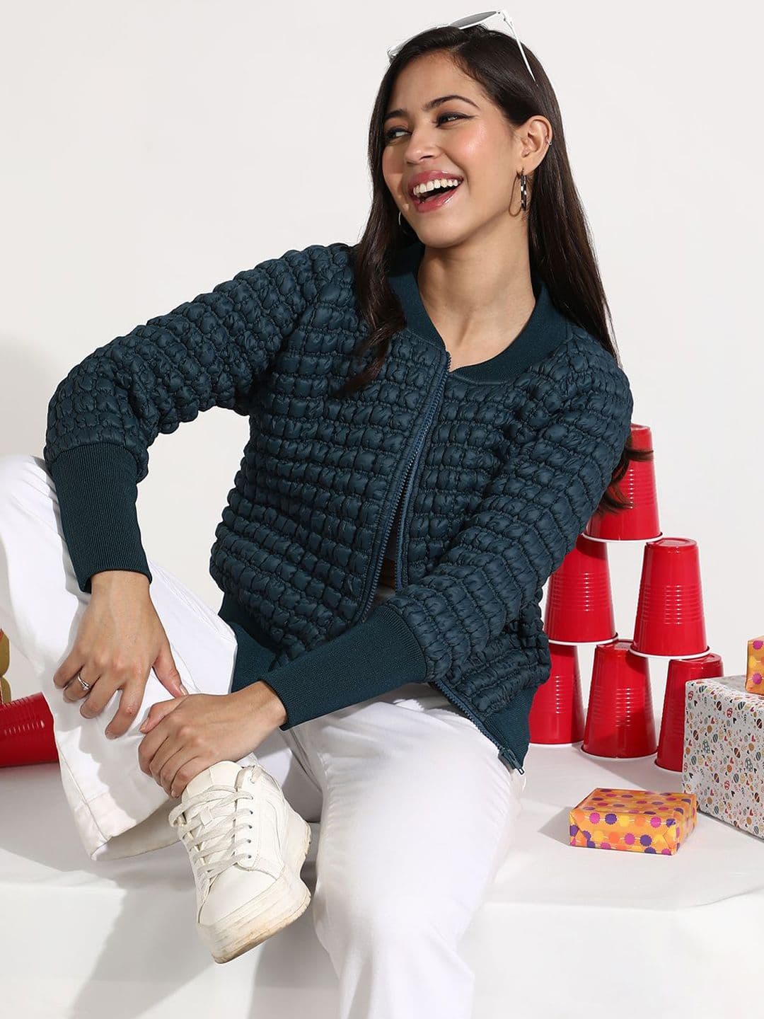 PINACOLADA Lightweight Quilted Jacket - view 1