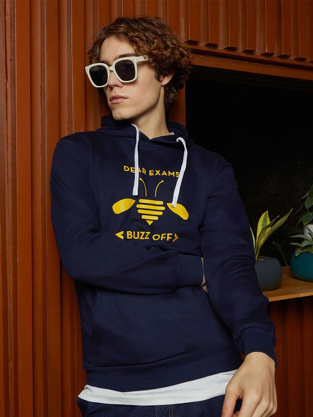 CAHOOT Men Printed Hooded Sweatshirt - view 1