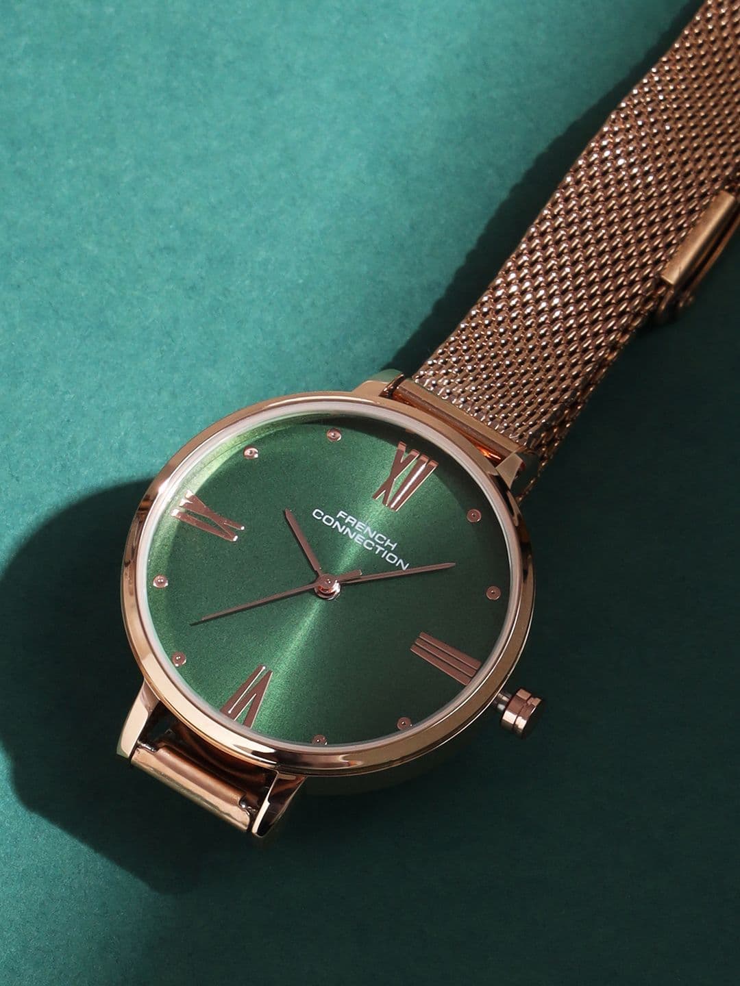 French Connection Women Stainless Steel Analogue Watch FCN0115NRGM - view 1