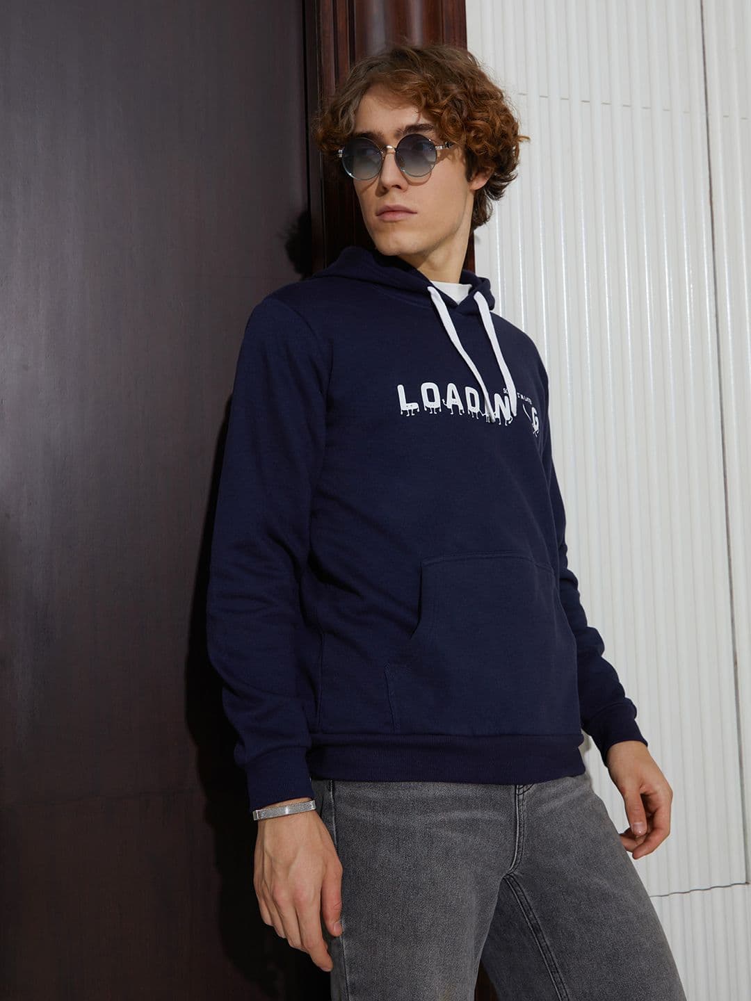CAHOOT Men Printed Hooded Pullover Cotton Sweatshirt - view 1