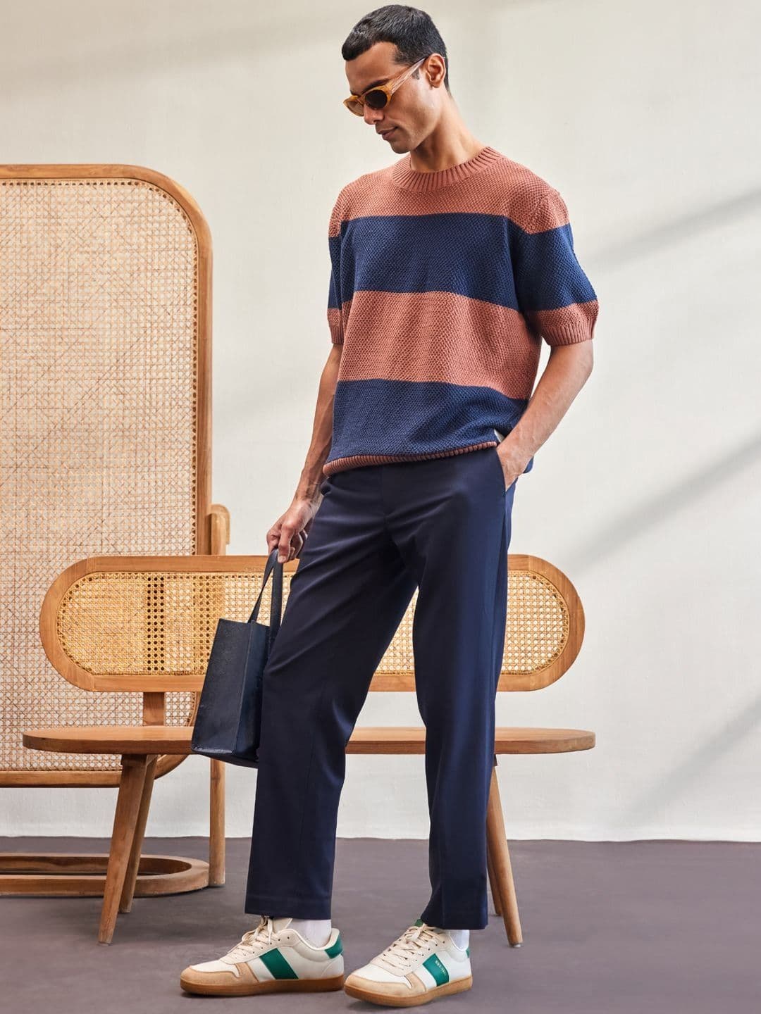 Mr Bowerbird Men Henley Neck T-shirt - view 1