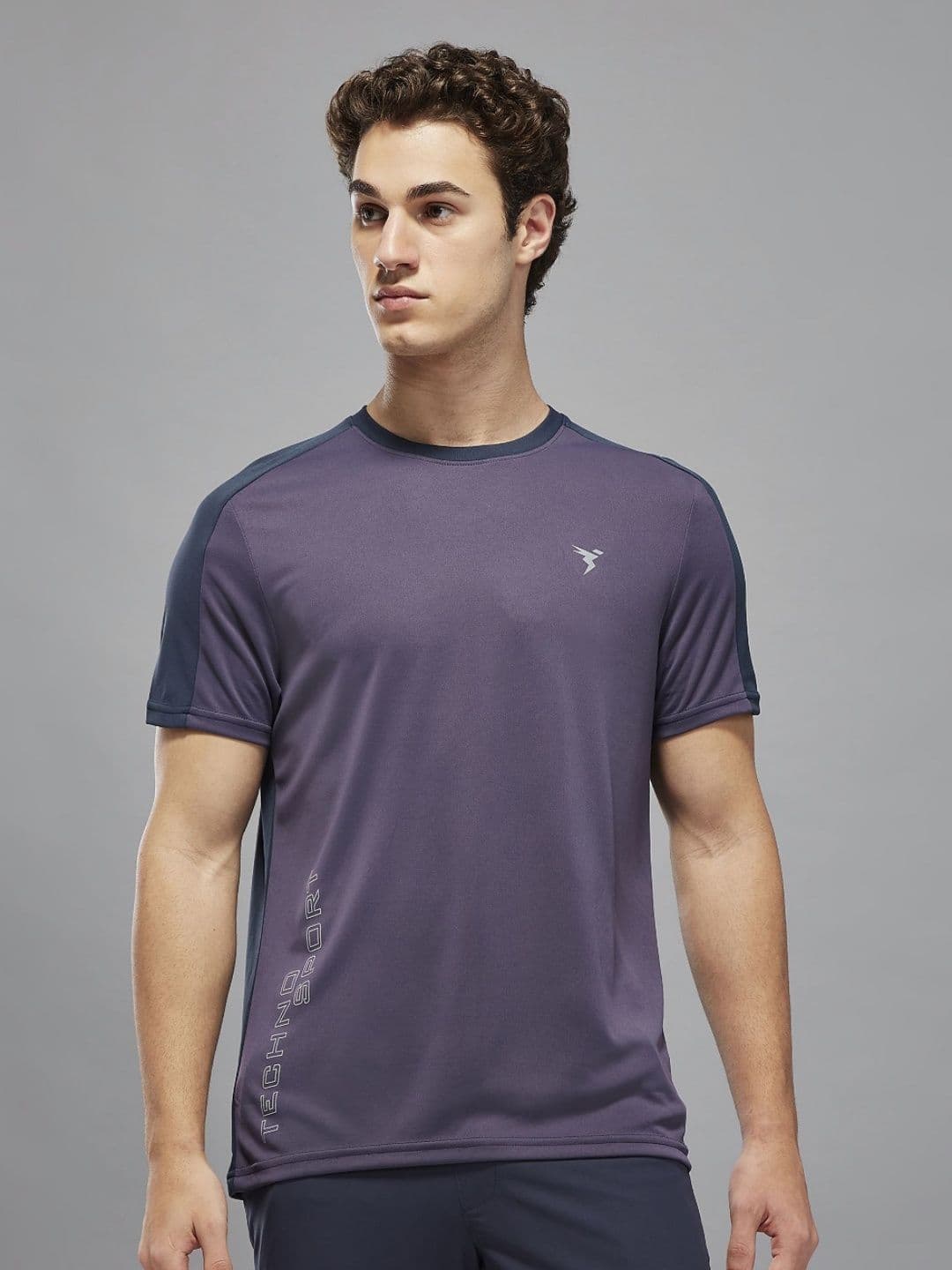 Technosport Men Anti Static Slim Fit T-shirt - view 1