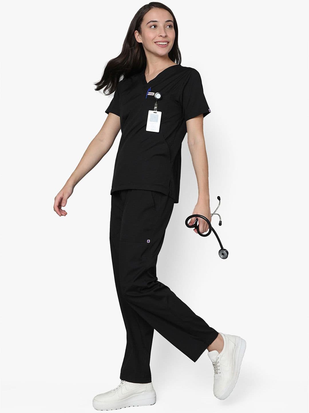 KNYA Women Doctor 5-Pocket Scrub Suit - view 1