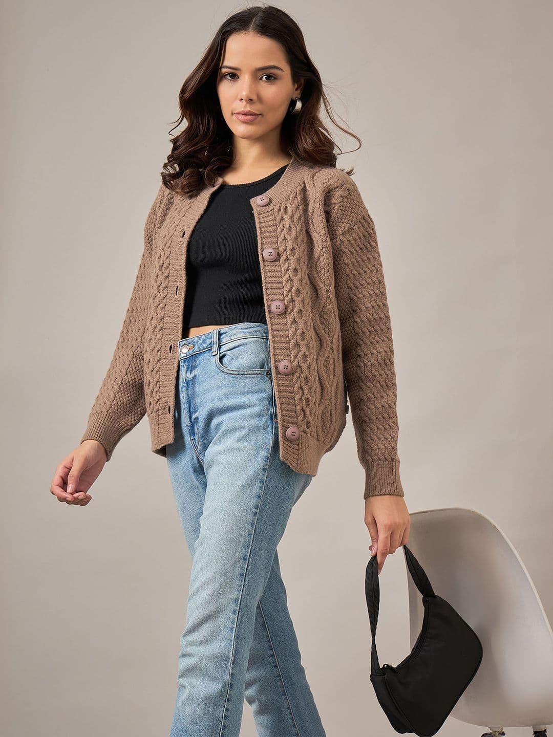 The Roadster Lifestyle Co Self-Designed Cardigan - view 1