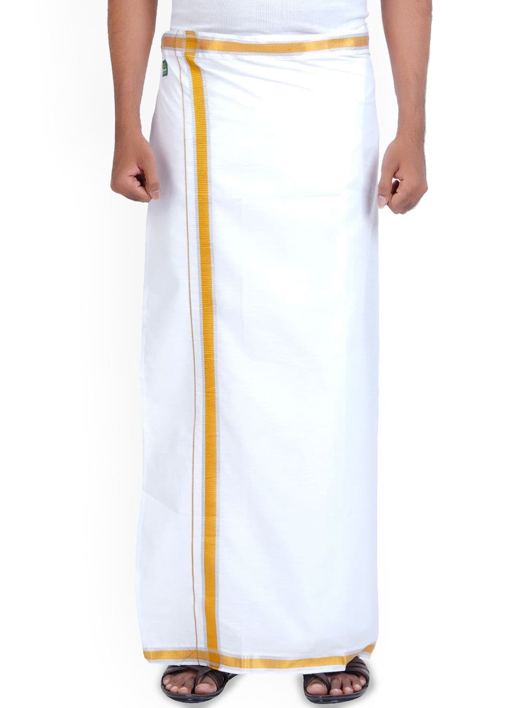 Ethazh Men Cotton Dhotis - view 1