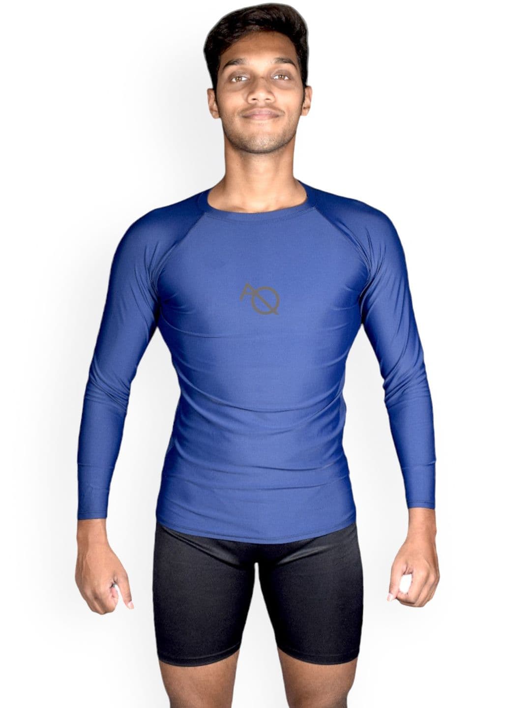 Aqua Holic Men Swimming Rash Guard Top Or T-Shirt - view 1