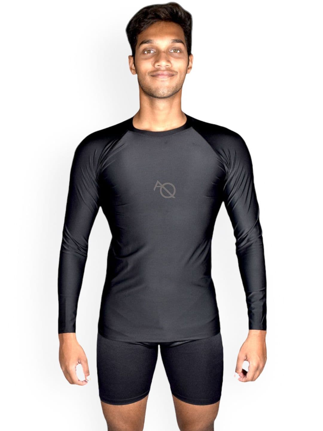 Aqua Holic Men Swimming Rash Guard Top Or T-Shirt - view 1