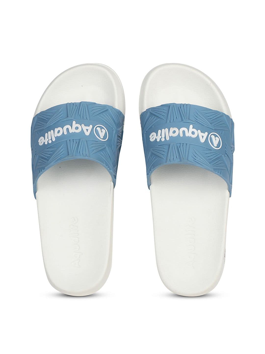 Aqualite Women Men Printed Open Toe Slip On Sliders - view 1