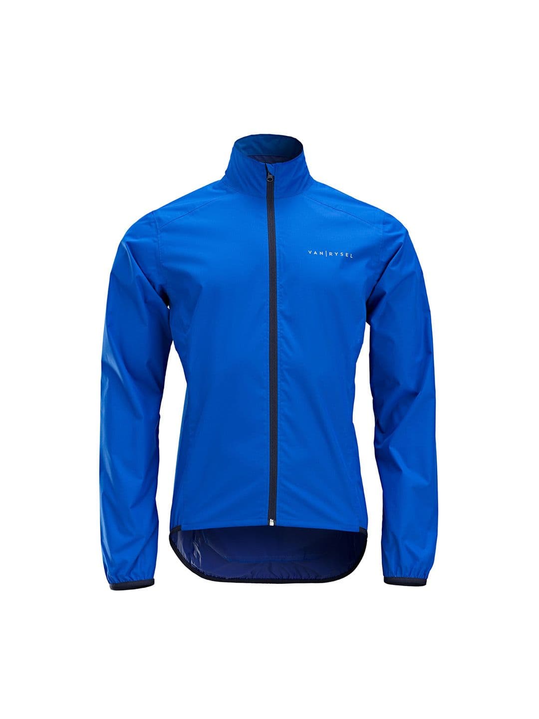 Decathlon Vanrysel - Men Blue RC100 Waterproof Cycling Rain Jackets - view 1