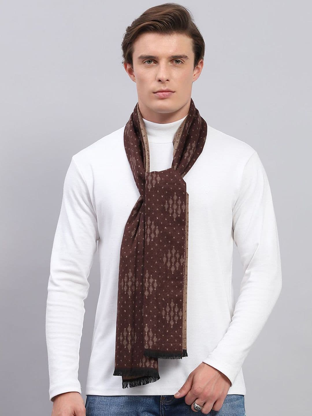 Monte Carlo Men Patterned Mufflers - view 1