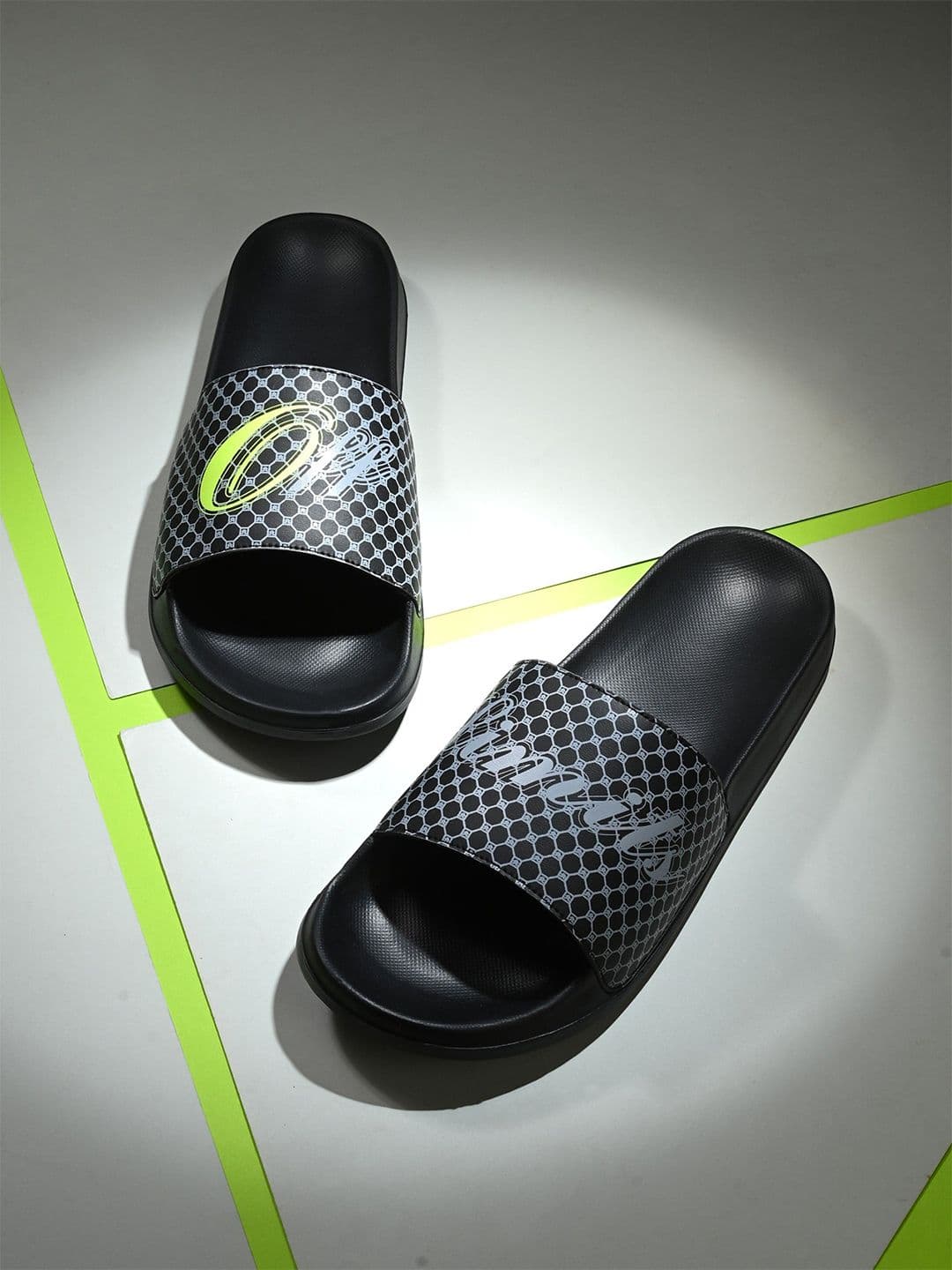 OFF LIMITS Men Printed Fashion Sliders - view 1