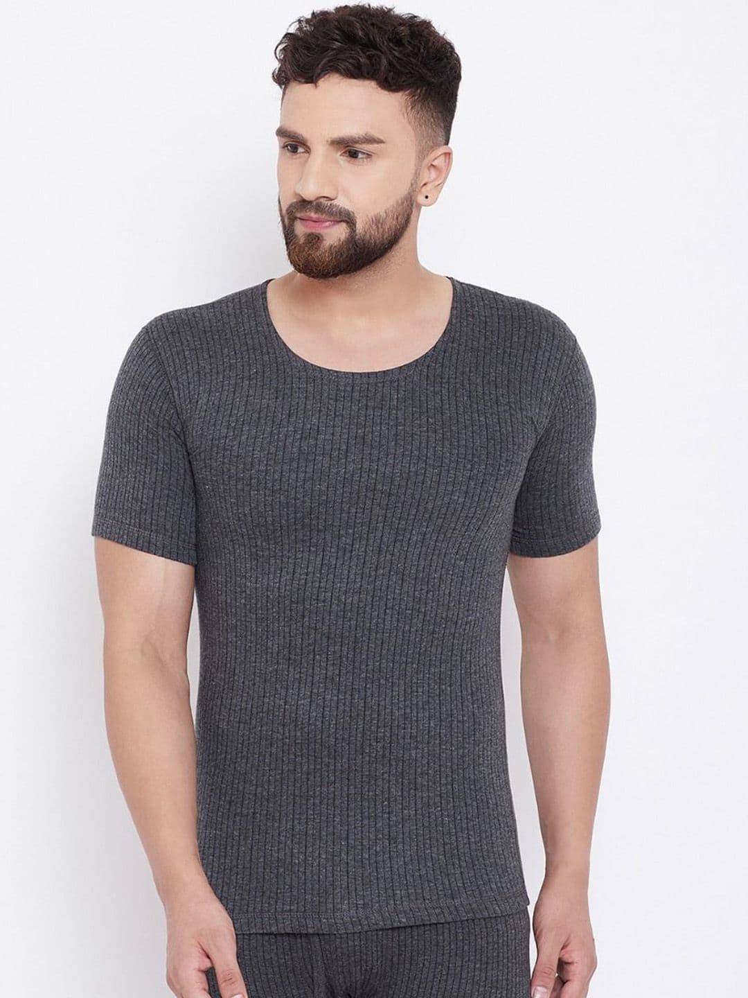 NEVA Ribbed Cotton Thermal Top - view 1