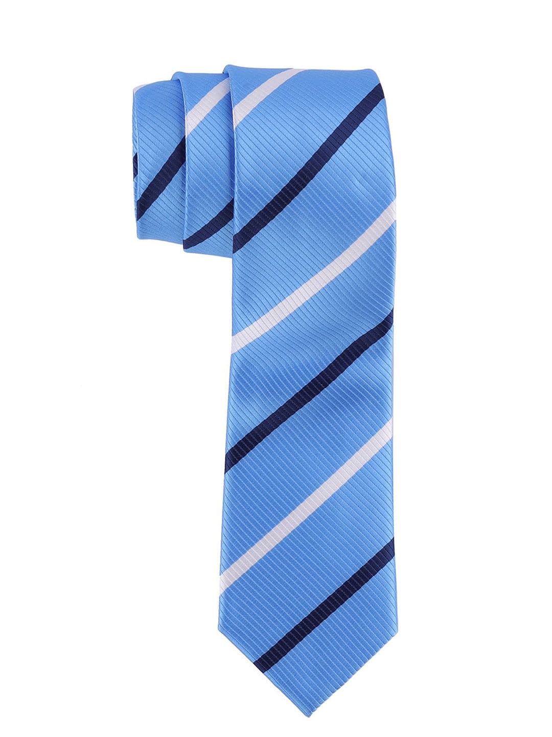 The Tie Hub Men Striped Broad Tie - view 1