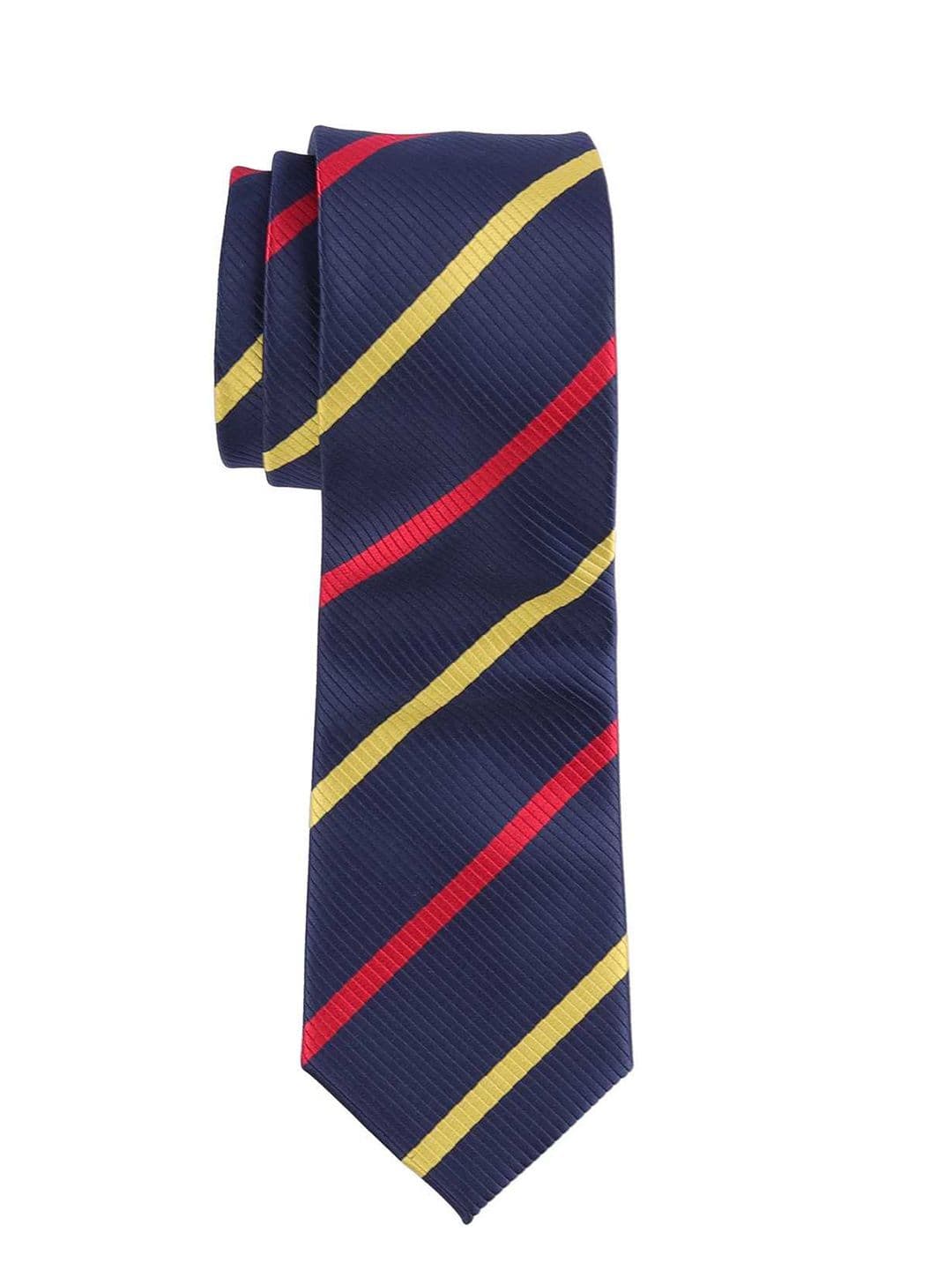 The Tie Hub Men Striped Broad Tie - view 1