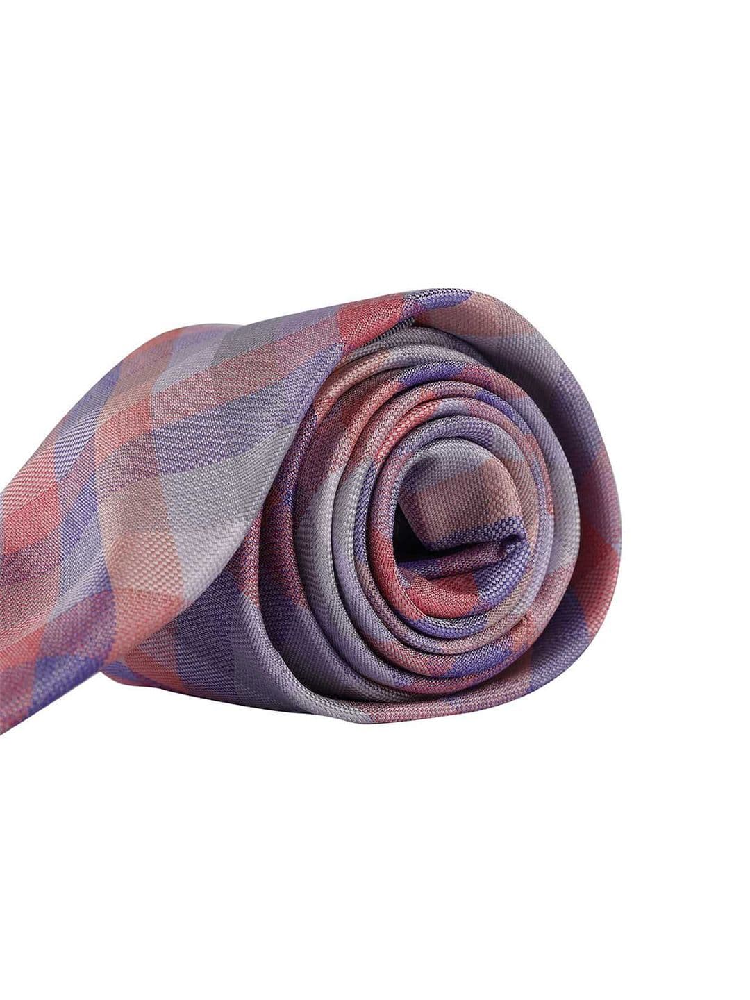 The Tie Hub Men Checked Broad Tie - view 1