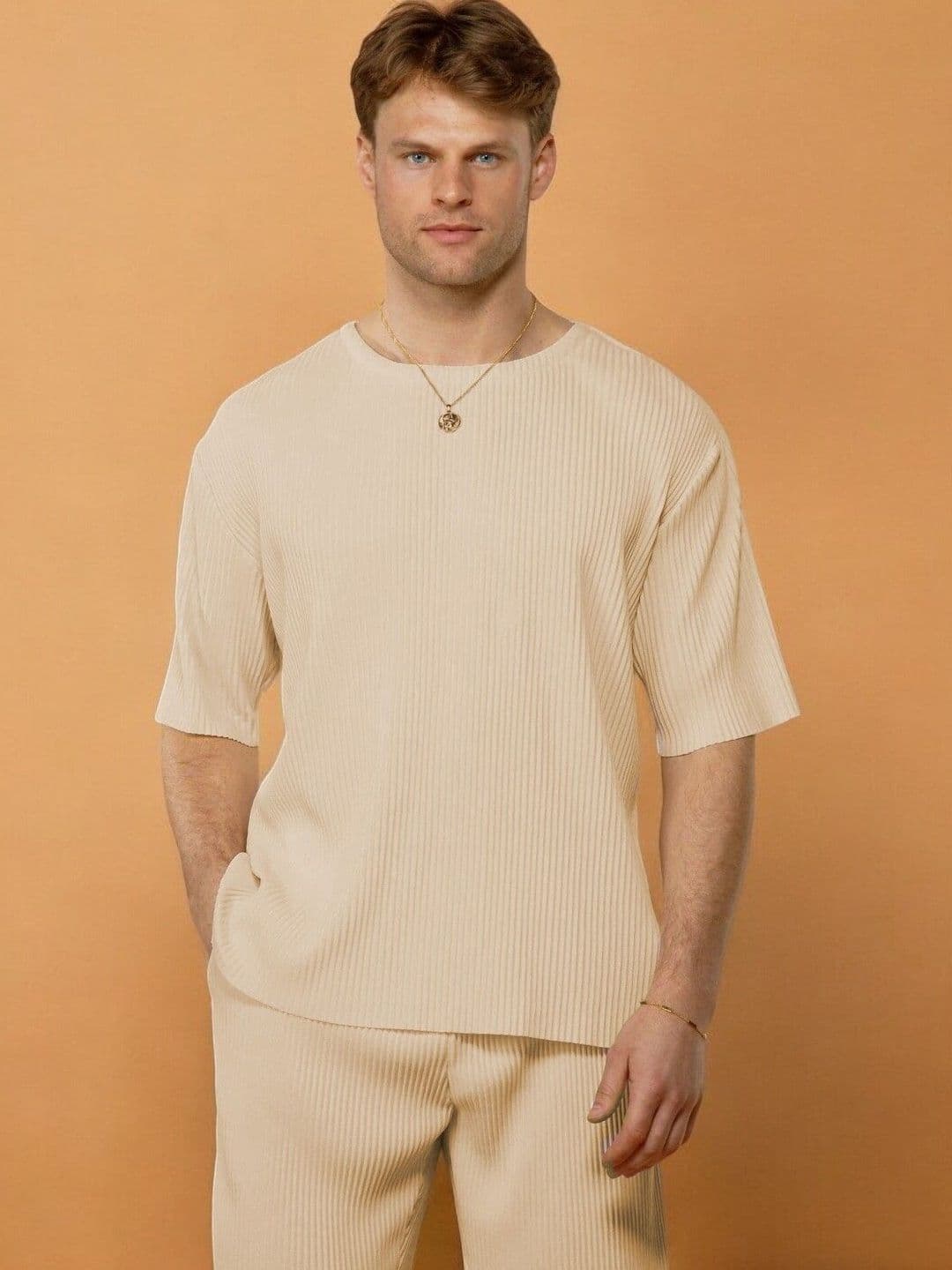 CLAFOUTIS Men Oversized Drop-Shoulder T-shirt - view 1